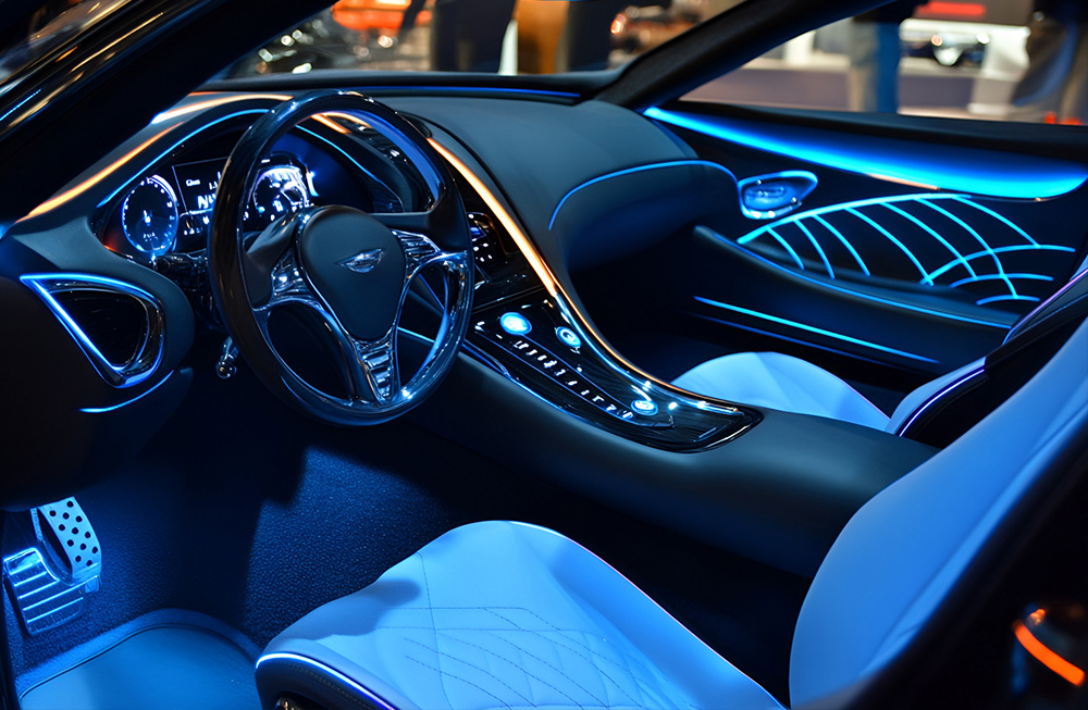 Automotive ambient lighting module